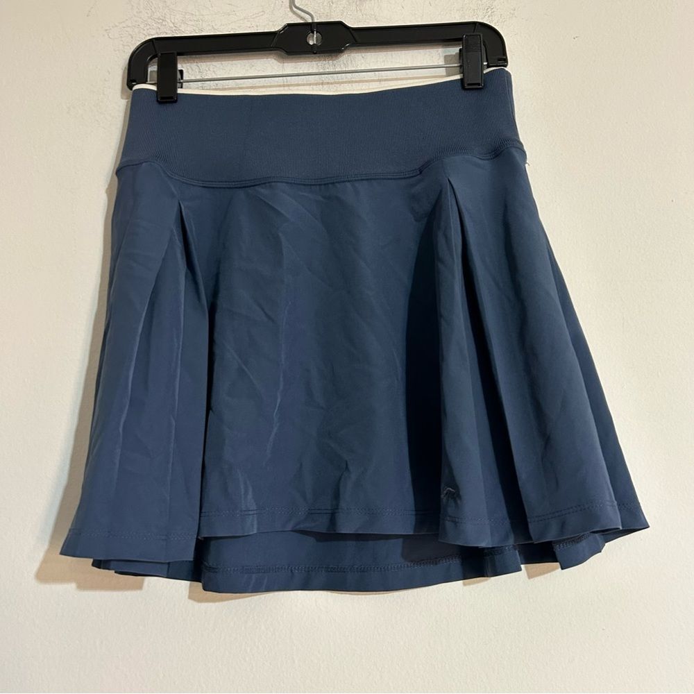 Fore-Te Club Attire Navy Tennis Skirt Size Medium Golf Pickleball Athleisure